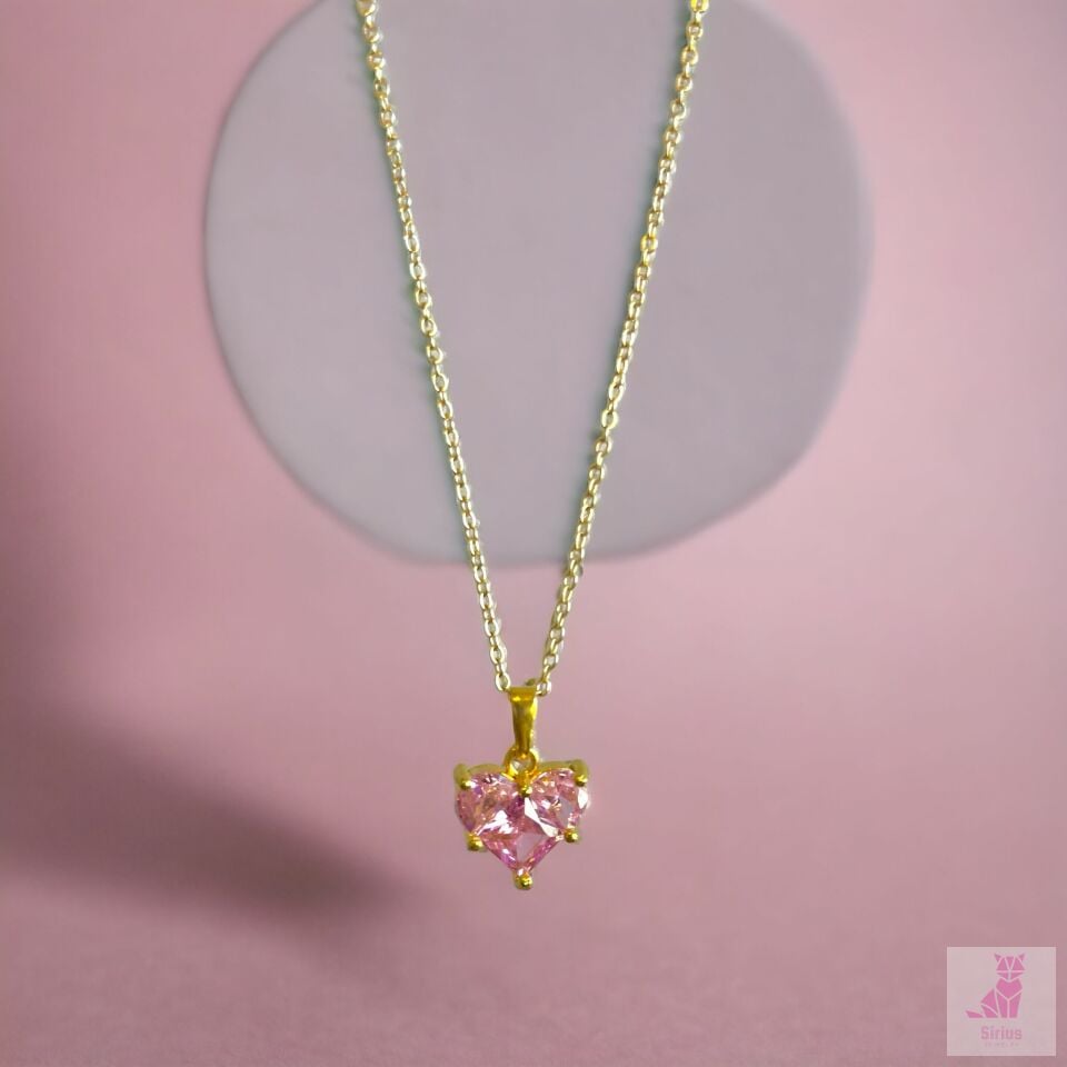 Altın Kaplama Cotton Candy Kolye