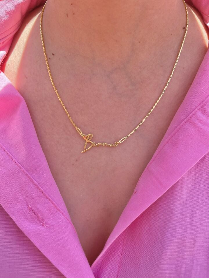 925s | İstediğiniz Yazdır Küplü Zincir Kolye