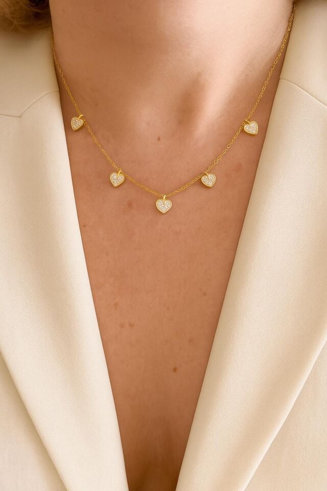 925s | Hearts Kolye