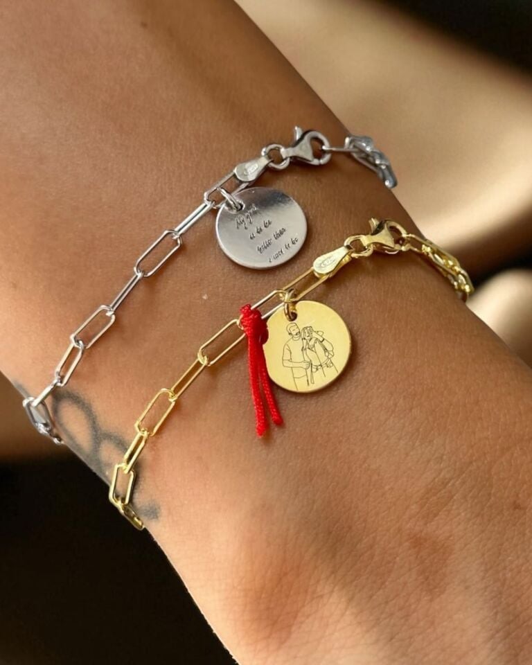 925 Gümüş | İstediğini Yazdır - Çizdir Bileklik (1 Adet )