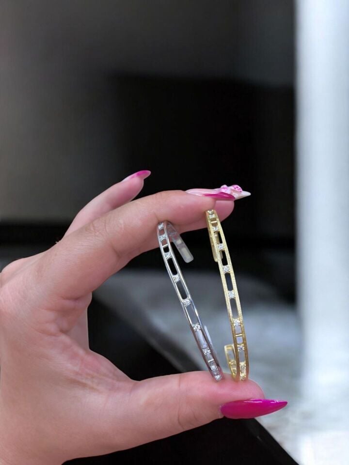 925s |  Ayarlanabilir Taşlı Bileklik ( 1 Adet )