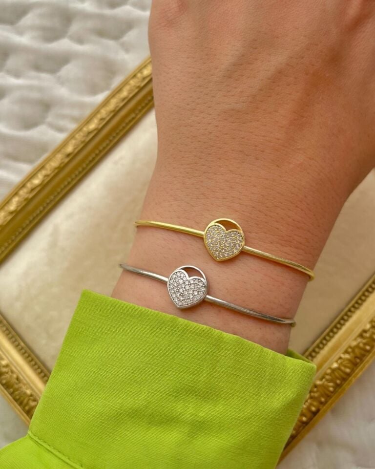 925s |  Ayarlanabilir Lovely Bileklik ( 1 Adet )