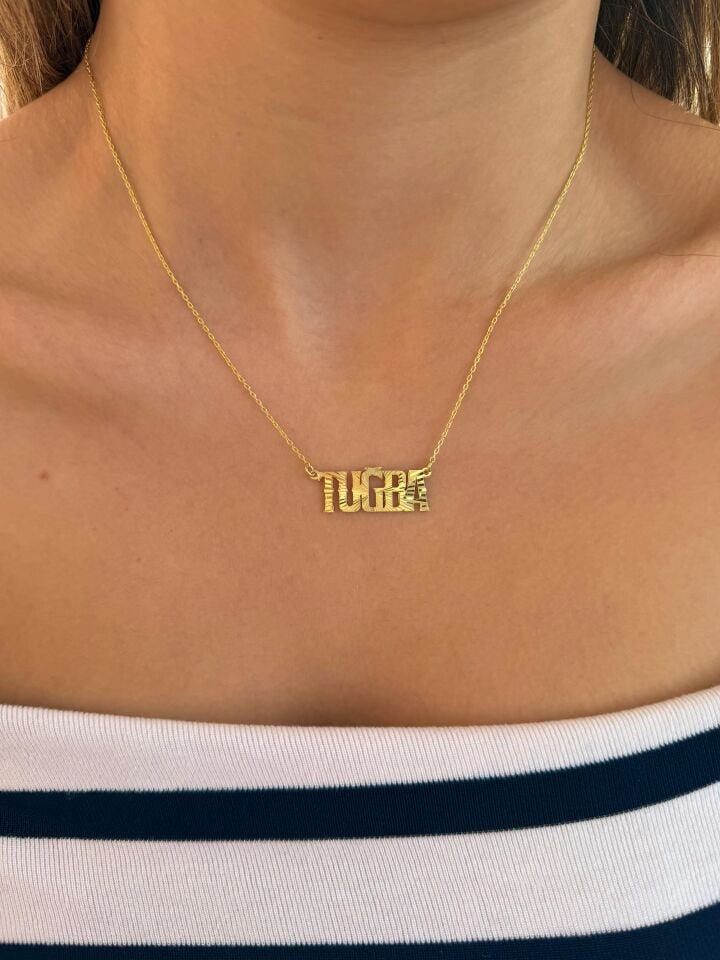 925 Gümüş | Kristal Kesim İstediğini Yazdır Kolye