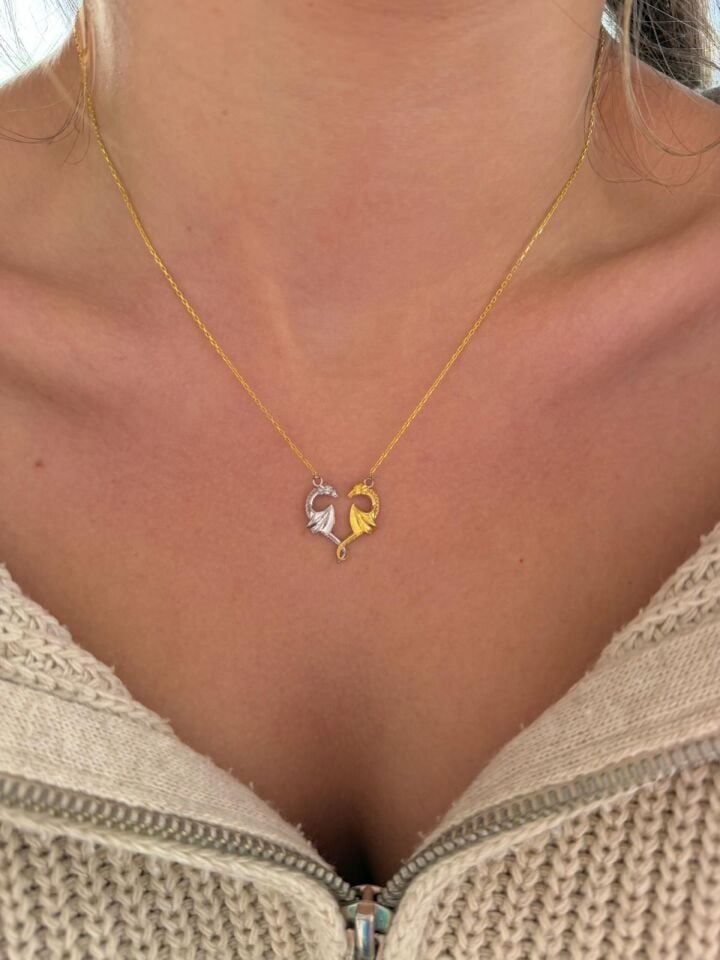 925 Ayar Gümüş | Dragon Kolye