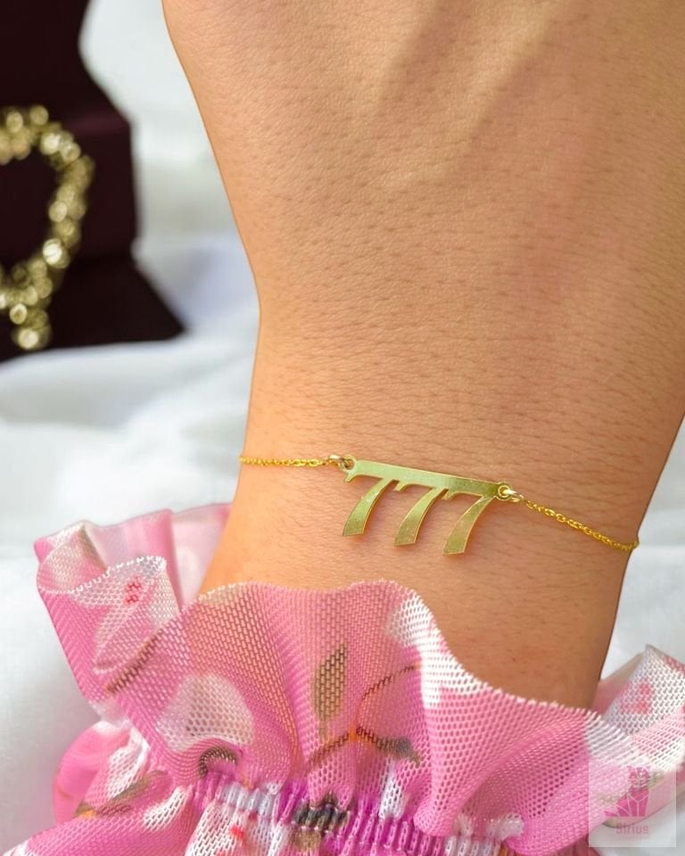 925 Ayar Gümüş Melek Sayısı Bileklik