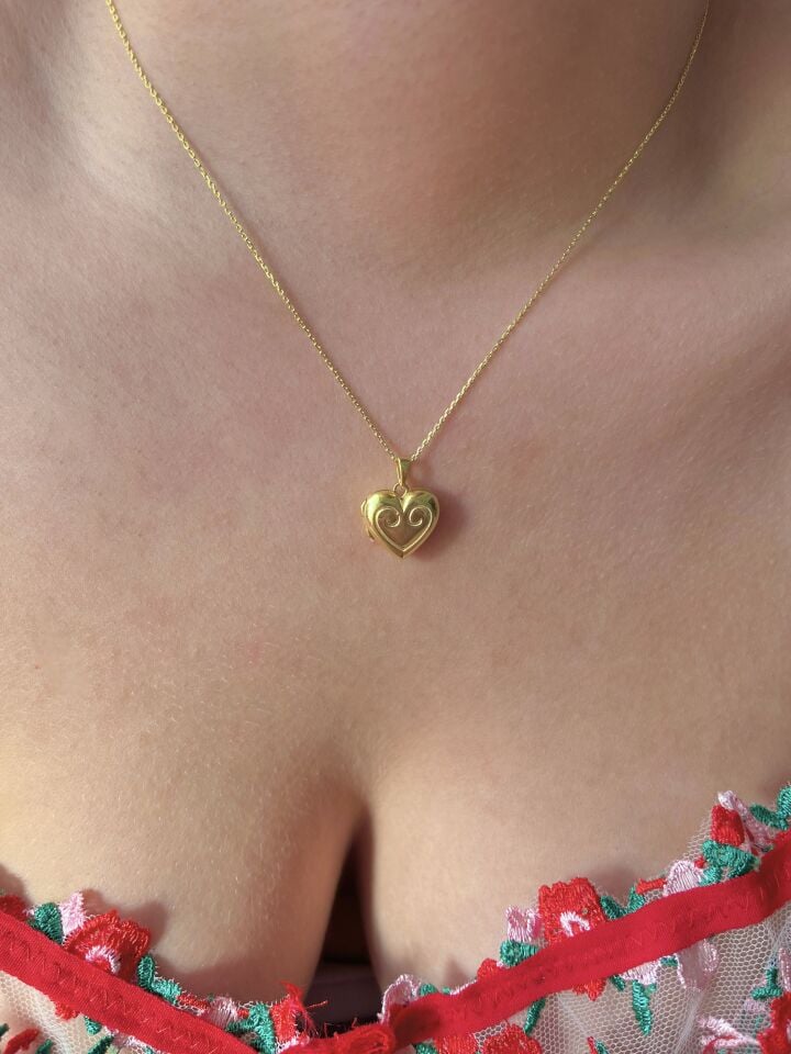 925 Gümüş | Kalbimdesin Kolye