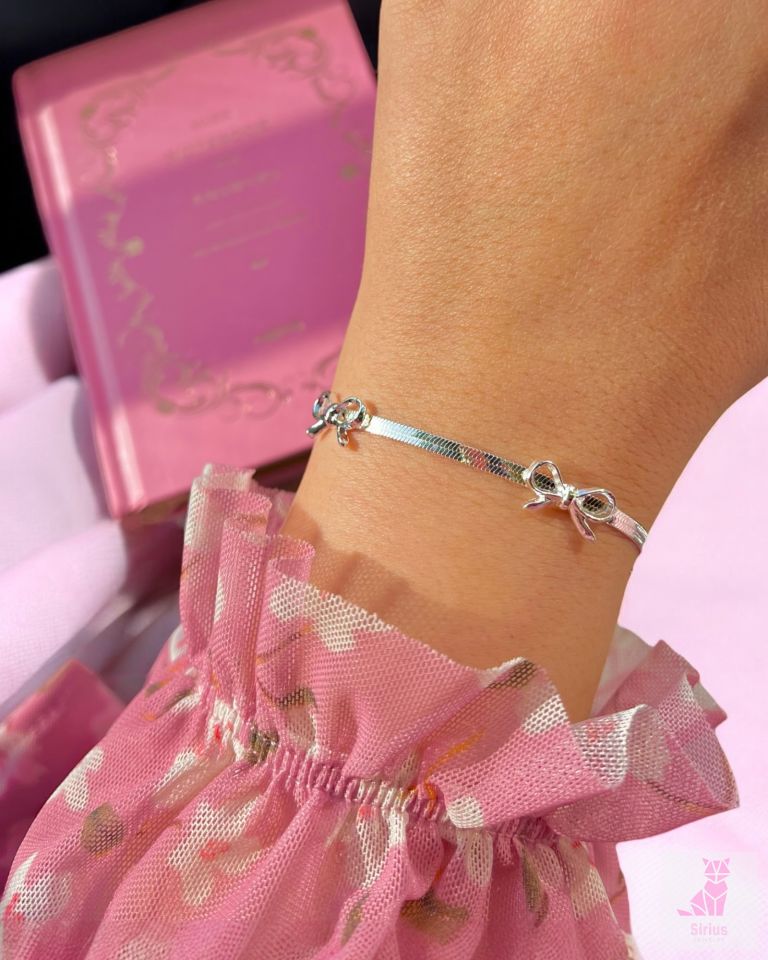 Vip Pinterest Ribbon Bileklik
