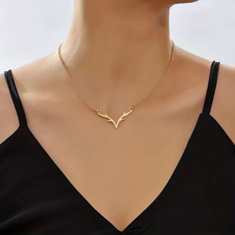 925 Gümüş | Noel Ren Geyiği Tılsım Kolye